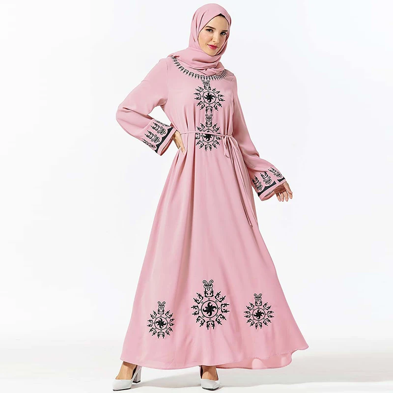 

Kaftan Abaya Dubai Hijab Muslim Dress Girls Islamic Clothing Abayas For Women Turkish Dresses Pakistan Caftan Baju Muslim Wanita