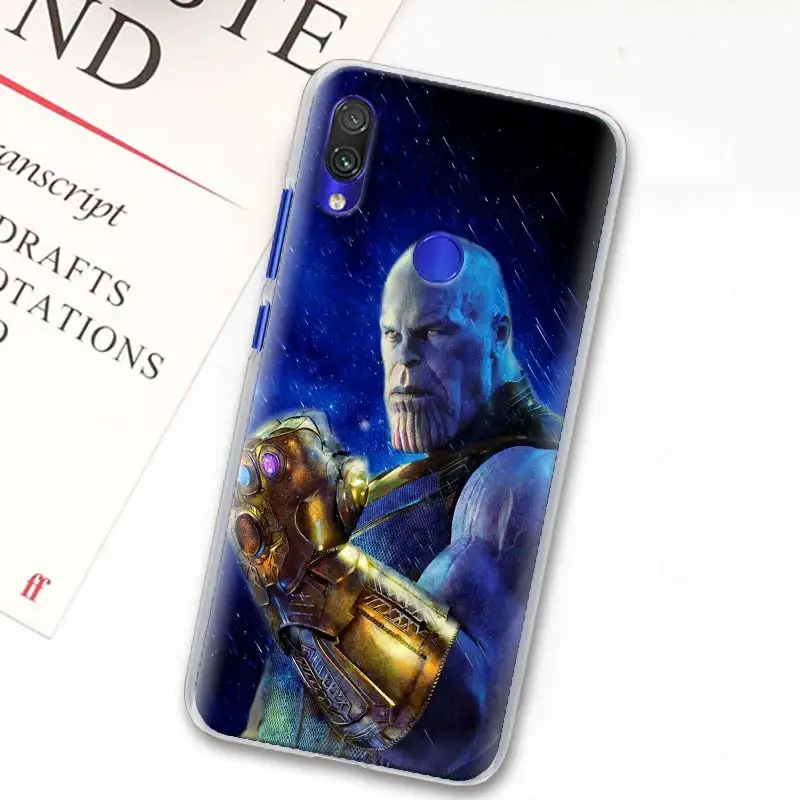 Чехол для телефона Marvel Megamind Thanos для huawei Y9 Y5 Y6 Y7 Y9 Nova 5 5i Pro 5T Honor Y6 Y7 Y9 Твердый Чехол