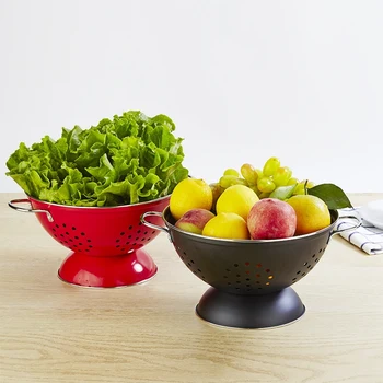 

Stainless Steel Vegetable Storage Basket Bread Basket Drain Food Fruit Basket for Kitchen and Living Room Dining Room