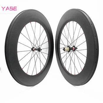 

700c wheelset road bike wheels 88x23mm Super light Powerwar R13 R36 R39 bicycle wheels rodas carbono 700c clincher bike wheel