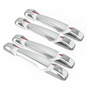 

Exterior Door Handle Cover for 2007-2013 Silverado Sierra 4-Door Crew Cab 4PCS