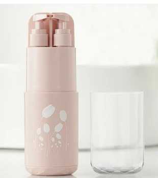 

Travel Wash Cup Portable Toiletries Storage Box Outdoor Bathroom Supplies Set