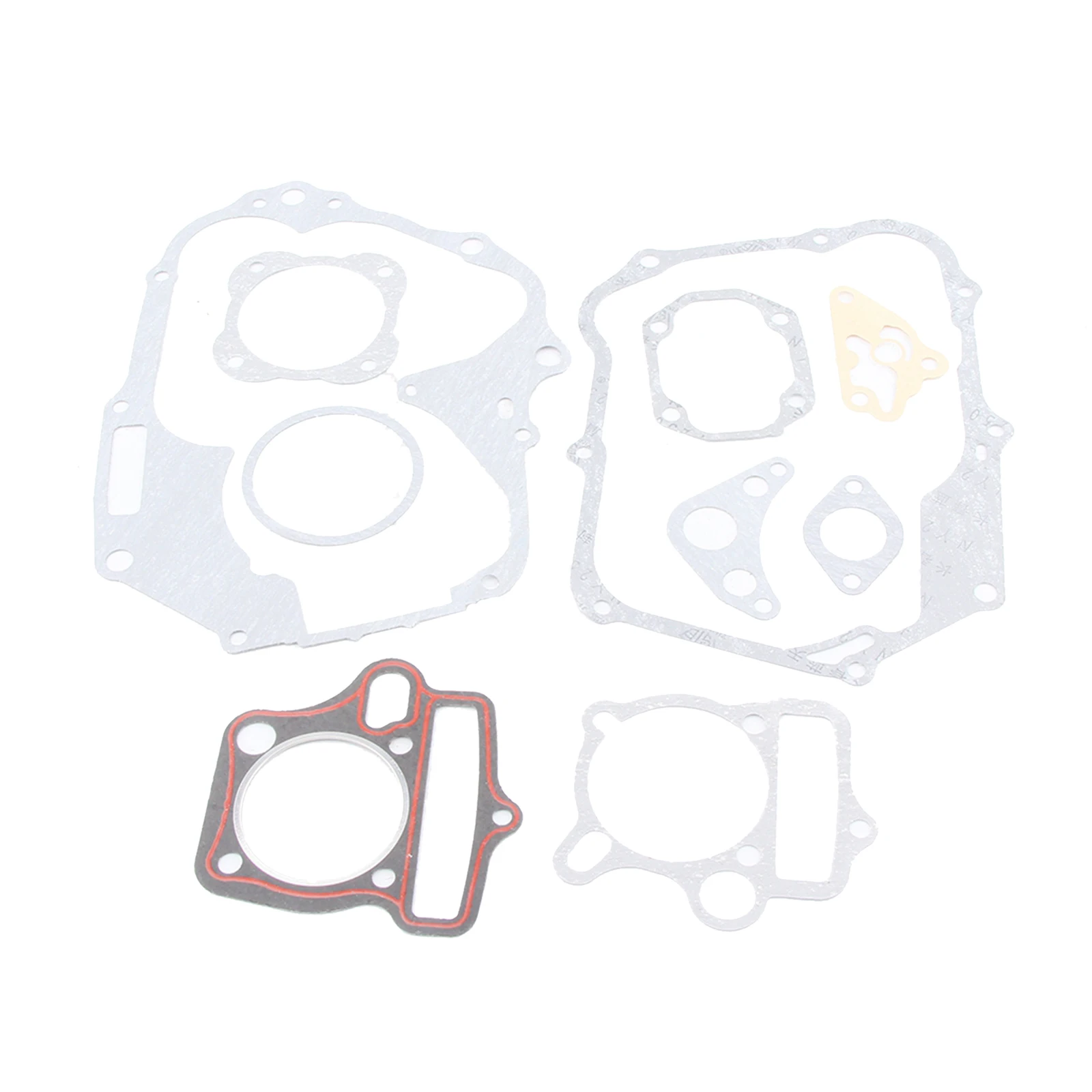 Engine Gaskets Head Base Set for Chinese 125cc Lifan Motorcycle,Diameter of the Cylinder 52mm
