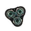 Free Shipping Genuine Razor RQ11 Replacement Shaver Head for philips RQ1150 RQ1160 RQ1180 RQ1141 RQ1145 RQ1131 4