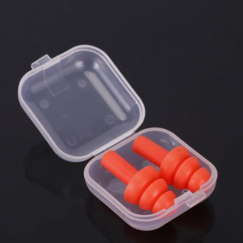 Soft Silicone Ear Plugs Sound Insulation Ear Protection Earplugs Anti Noise Snoring Sleeping Plugs For Travel Noise Reduction
