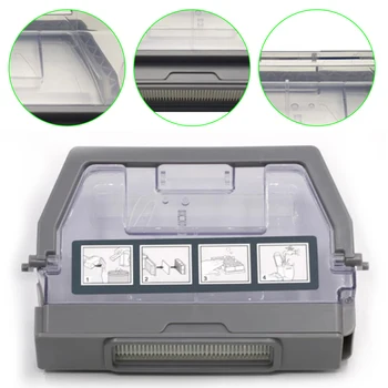 

1pcs Dust Box Replaces For Ecovacs Ozmo Slim10 DK33 DK35 DK36 DK39 Robot Vacuum Cleaner Cleaning Accessories