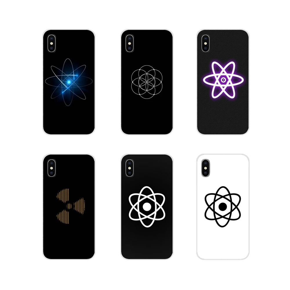 

Atom Symbol For Apple iPhone X XR XS 11Pro MAX 4S 5S 5C SE 6S 7 8 Plus ipod touch 5 6 Accessories Phone Cases Covers