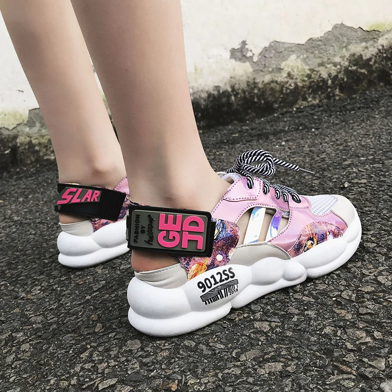 Топ сандалии женские кроссовки женская повседневная обувь scarpe donna Basket Femme sandalia