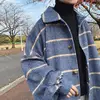 Prendas de Vestir exteriores para hombre, chaqueta de invierno estilo juvenil Harajuku BF, versión coreana, plumero ► Foto 1/6