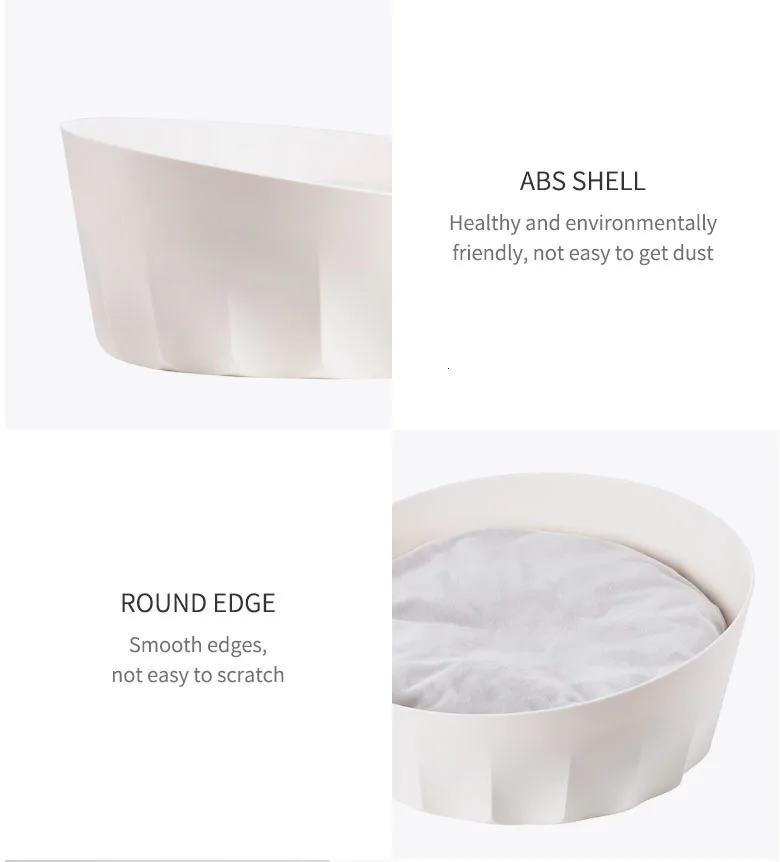 Xiaomi Jordan&judy Pet Nest Bed Round Easy To Disassemble Dogs Cats Net Bed With Soft Mat
