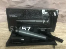 2 pçs/caixa de alta qualidade sm57, som claro microfone karaoke com fio handheld, microfone com fio dinâmico sm57 para venda quente