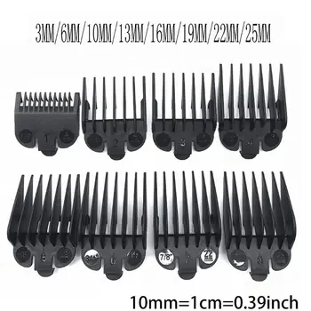 

8/10Pcs Electric Clippers Caliper Limit Comb Oil Head Clipper Combs Tool GXMC