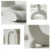 Керамический Стол Цветочные Вазы Nordic Home Decoration Аксессуары Современный Белый Завод Art Decor Ремесла Свадебная Ваза для Центральных частей