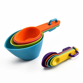 

Kitchen Gadgets Multi Purpose PP Plastic DIY Baking Accessories 1Set Portable Colorful S/L Measuring Spoon