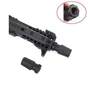 

14mm SLR Slr Thread Barrel Decorative Cap Nylon Expanding Hole Reverse Fire Cap For JM Gen.10-ACR And Water Gel Beads Blaster