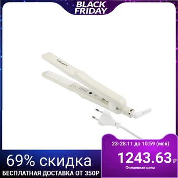 

Galaxy GL 4504 Straightener 65W 120-200 ° C Ceramic Plates White 3341539
