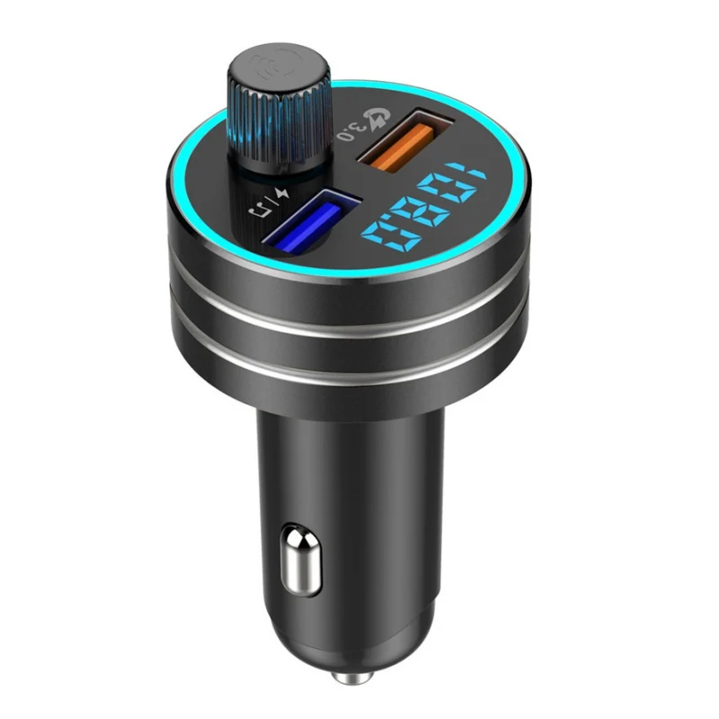 Автомобильный MP3-плеер Bluetooth fm-передатчик приемник Двойной Usb многофункциональное автомобильное зарядное устройство - Цвет: C