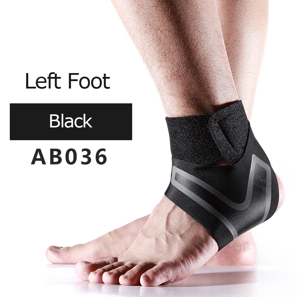 Premium Knit Ankle Compression Support with Adjustable Straps - United Ortho