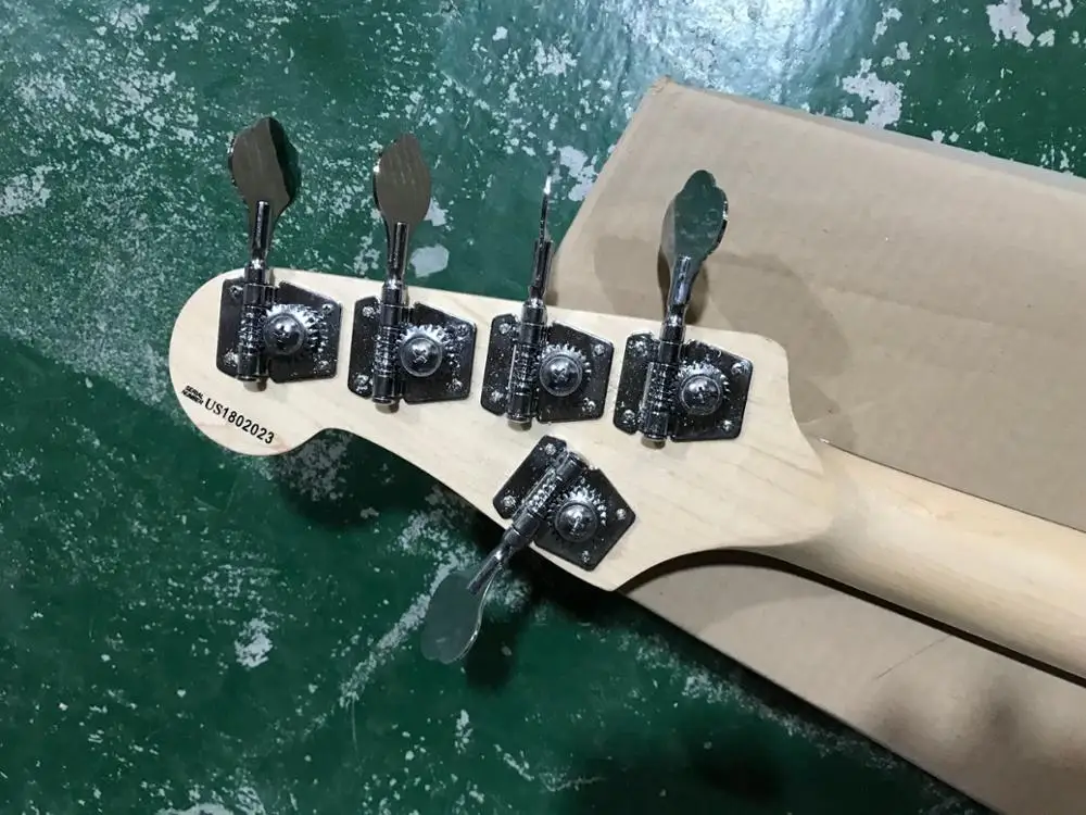 Высокое качество ольховое тело withRosewood гриф 4 струны бас гитара-G