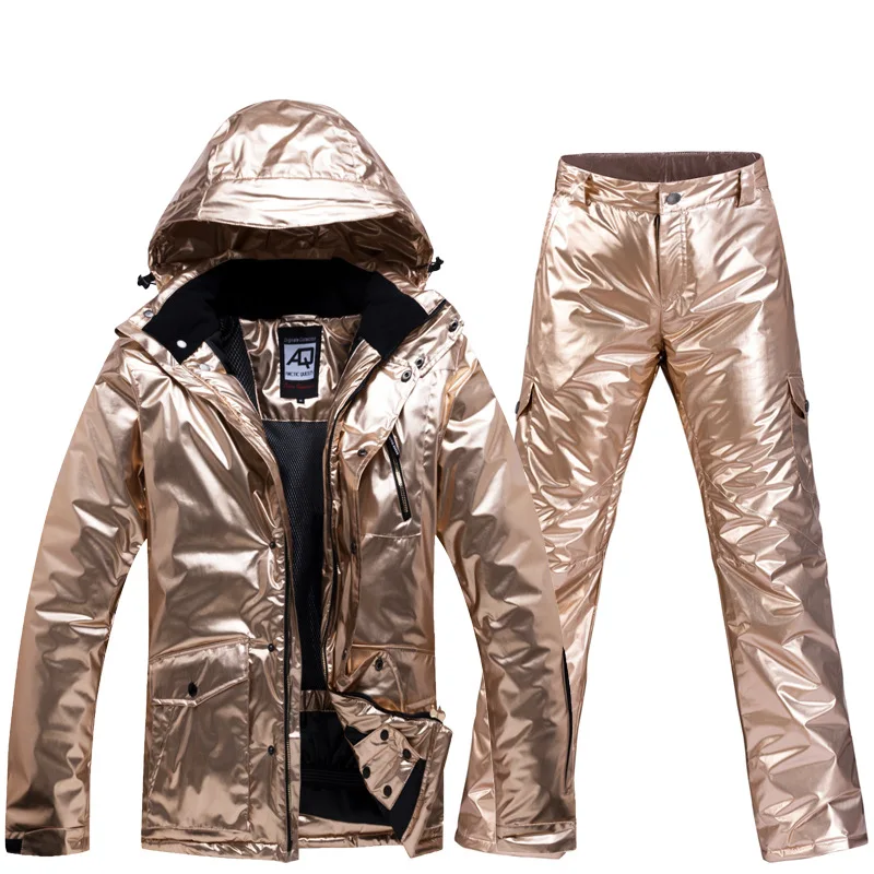 

2020 Fashion Ski Suit Snowboard Jacket Men Women Waterproof Warm Windproof Couple Outdoor Sports Snow Jackets And Pants Camping