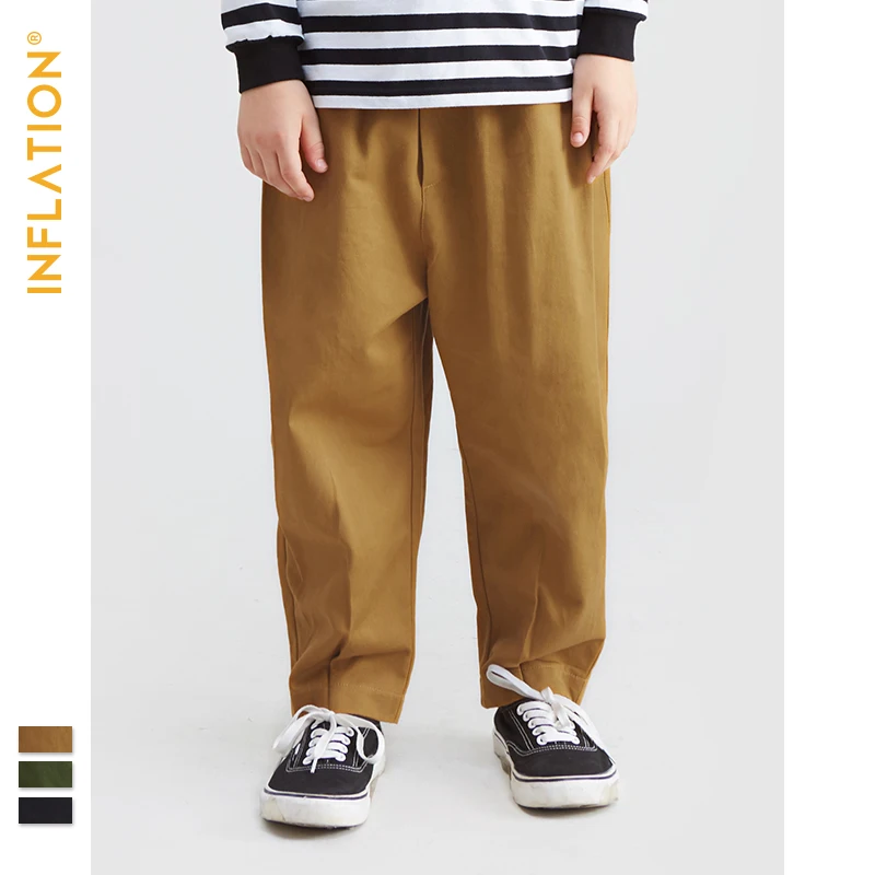 Детские штаны карго с инфляцией уличные уличная одежда для мальчиков 5 15 лет