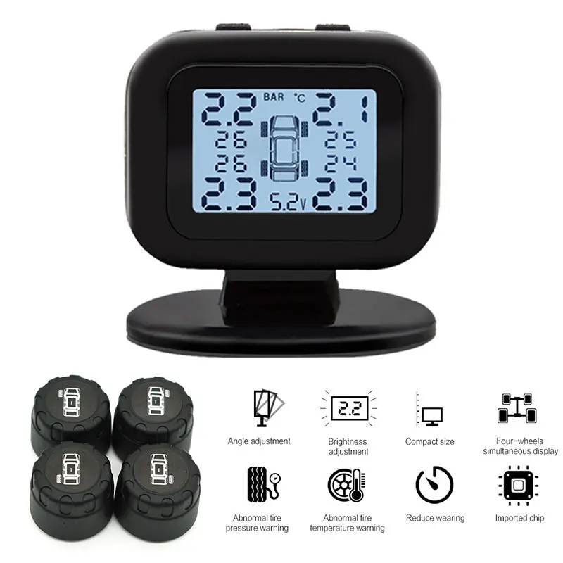 Система мониторинга давления в шинах универсальная система контроля Tmps TPMS USB