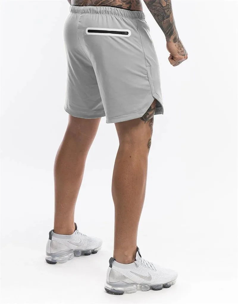 M-4XL, мужские спортивные шорты, летние, черные, белые, повседневные,, для тренировок, бодибилдинга, летние шорты для тренировок, фитнеса, тренажерного зала, короткие штаны