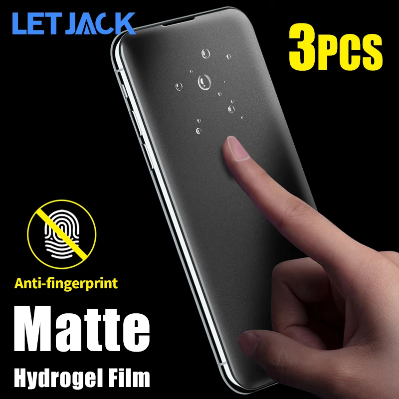 3 шт. матовая Гидрогелевая пленка для Xiaomi Note 10 11T 10T 9T Pro 11 Lite Mix 4 2 Redmi 9 8 7 Защитная