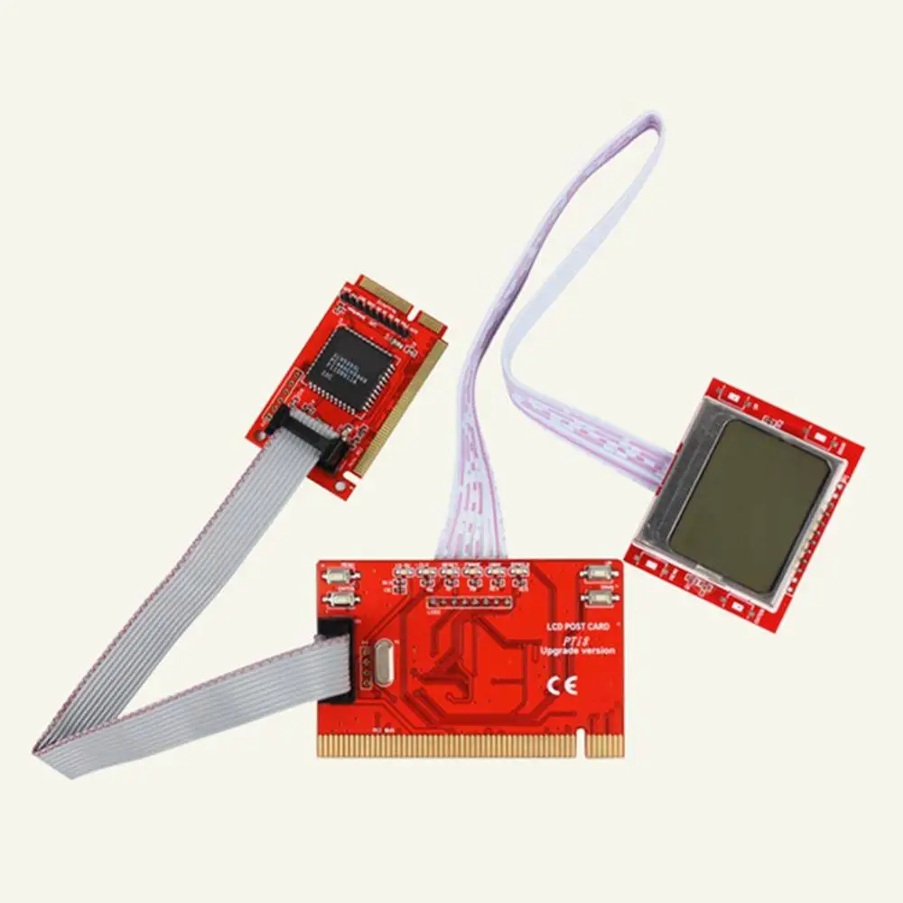 Планшет PCI Анализатор материнской платы Диагностический Тест er Post Тестовая карта для ПК ноутбука Настольный PTI8 сетевые инструменты