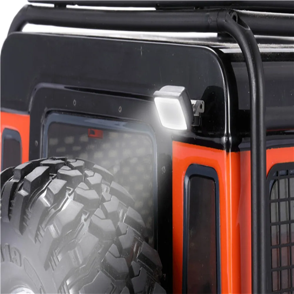 

Square Light Set Searchlight for Traxxas TRX4 Defender Ford 90046 Bronco RC Crawlers Parts Accessories