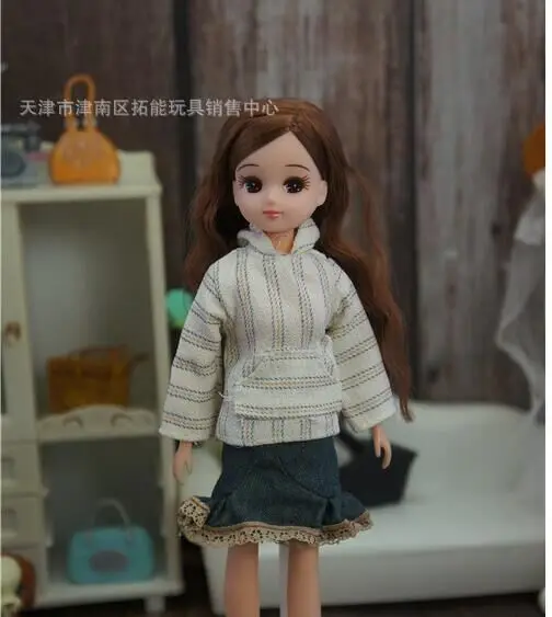 ; оригинальные детские аксессуары для куклы bjd; американский подарок для девочек; костюм; Повседневное платье для кукол Monster High; 1/6 - Цвет: 7 picture color