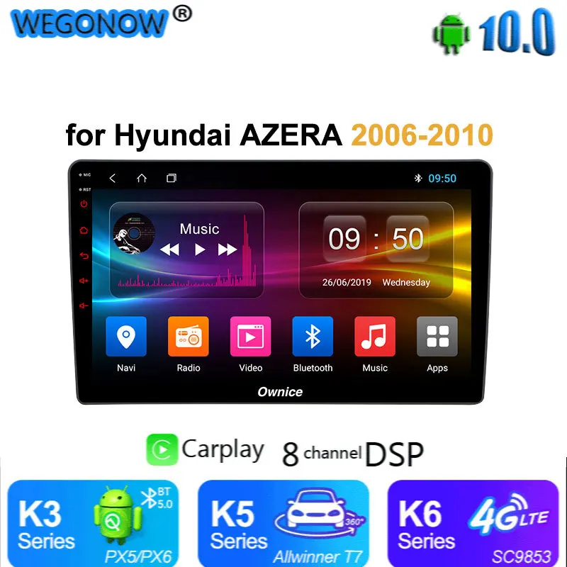 Ownice Octa 8 Core Android 10 Автомобильный DVD Радио carplay 4 аппарат не привязан к оператору