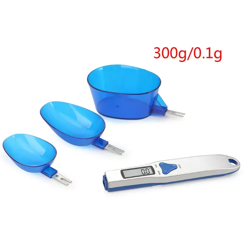 

Digital Scale Spoon LCD Display Kitchen Scale 500g/0.1g with 3 Weighing Spoon