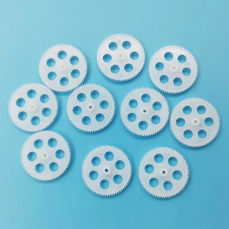 681.5A 0.3M Aircraft Pinion OD= 21mm 68 Teeth 1.4mm Shaft Hole 68T Precision Gear Toy Plastic Accessories 10pcs/lot