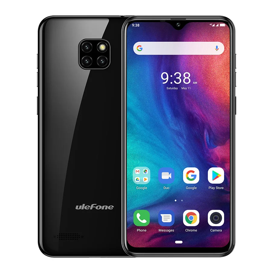 Ulefone Note 7P 4G смартфон Android 9 0 отпечаток лица ID 6 1 &quotMT6761 четырехъядерные телефоны 3500