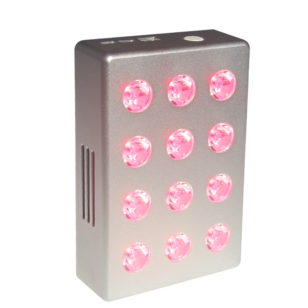 Portable light therapy in the palm of your hand and conveniently slips into your purse or backpack