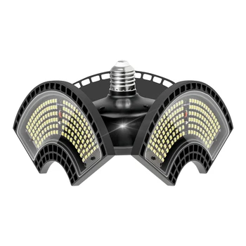 

288LED Foldable Garage Light 60W Wide Pressure Industrial Factory Lamp for outdoor commercial garage engineering lighting