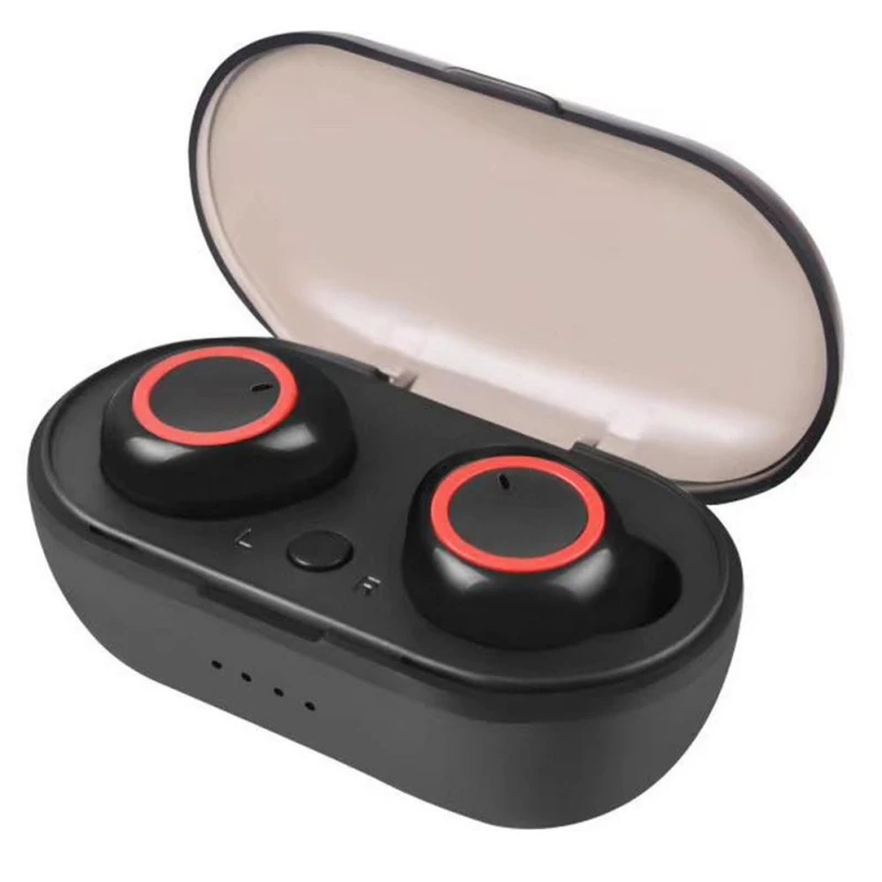 Наушники-вкладыши спортивные TWS Bluetooth гарнитура Bluetooth 5,0 Беспроводная бинауральная мини-Невидимая гарнитура