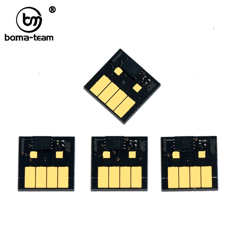 Сменные чипы картриджей для HP 728 F9J65A F9J66A F9J67A F9J68A совместимые Designjet T730 T830