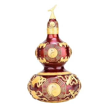 

MOZART Copper Gourd Feng Shui Ornaments Pure Copper Can Be Opened To Open The Gossip Gourd Lucky Home Decoration Gifts Chinese