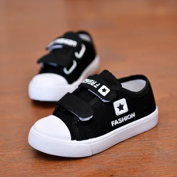 

2020 New Spring And Autumn Children's Canvas Shoes Girls Casual Shoes Breathable Students Boys Shoes Board Shoes Baby Shoes