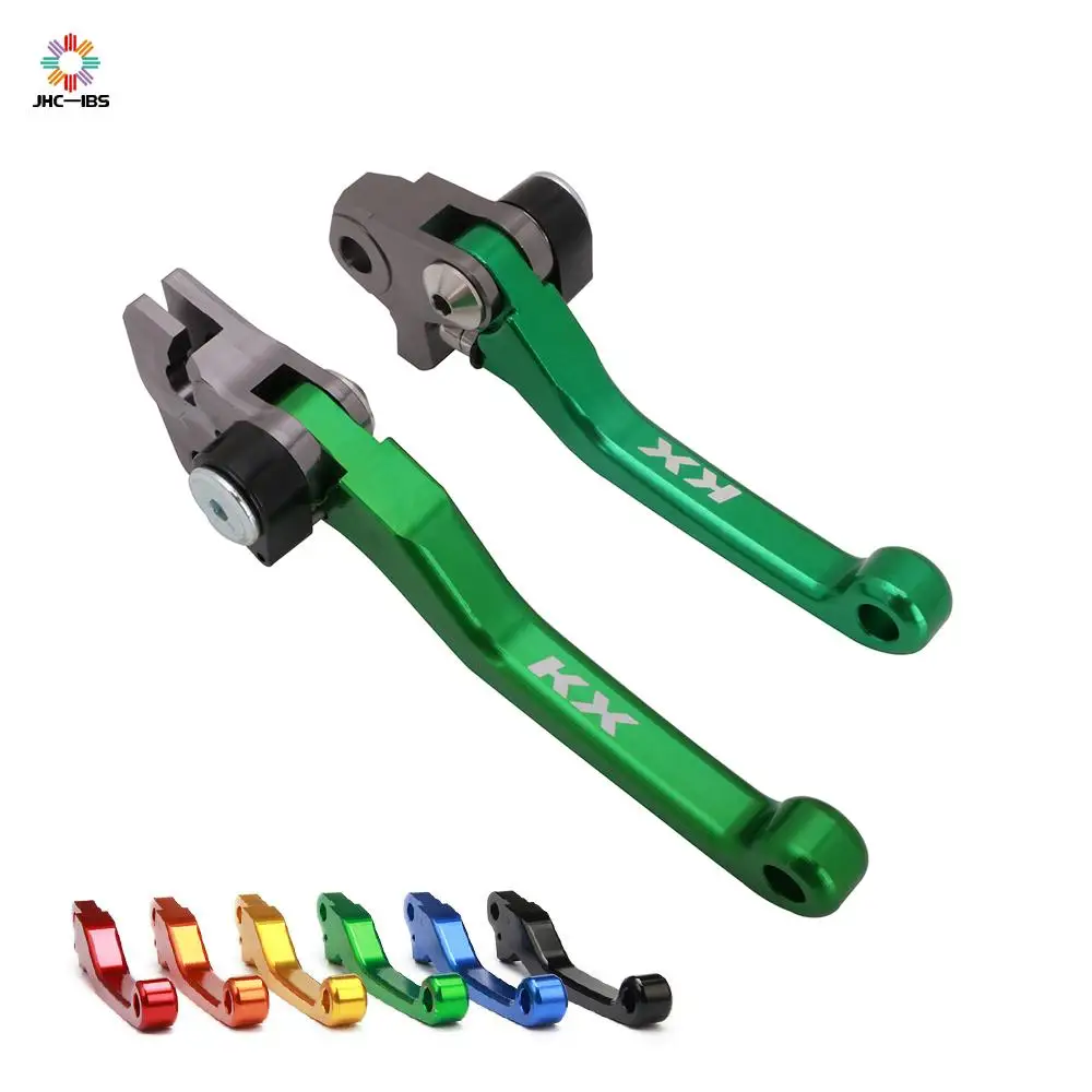 Рычаги тормоза и сцепления для мотоциклов Kawasaki KX65 KX85 KX125 KX250 KX250F KLX450R KDX200 |