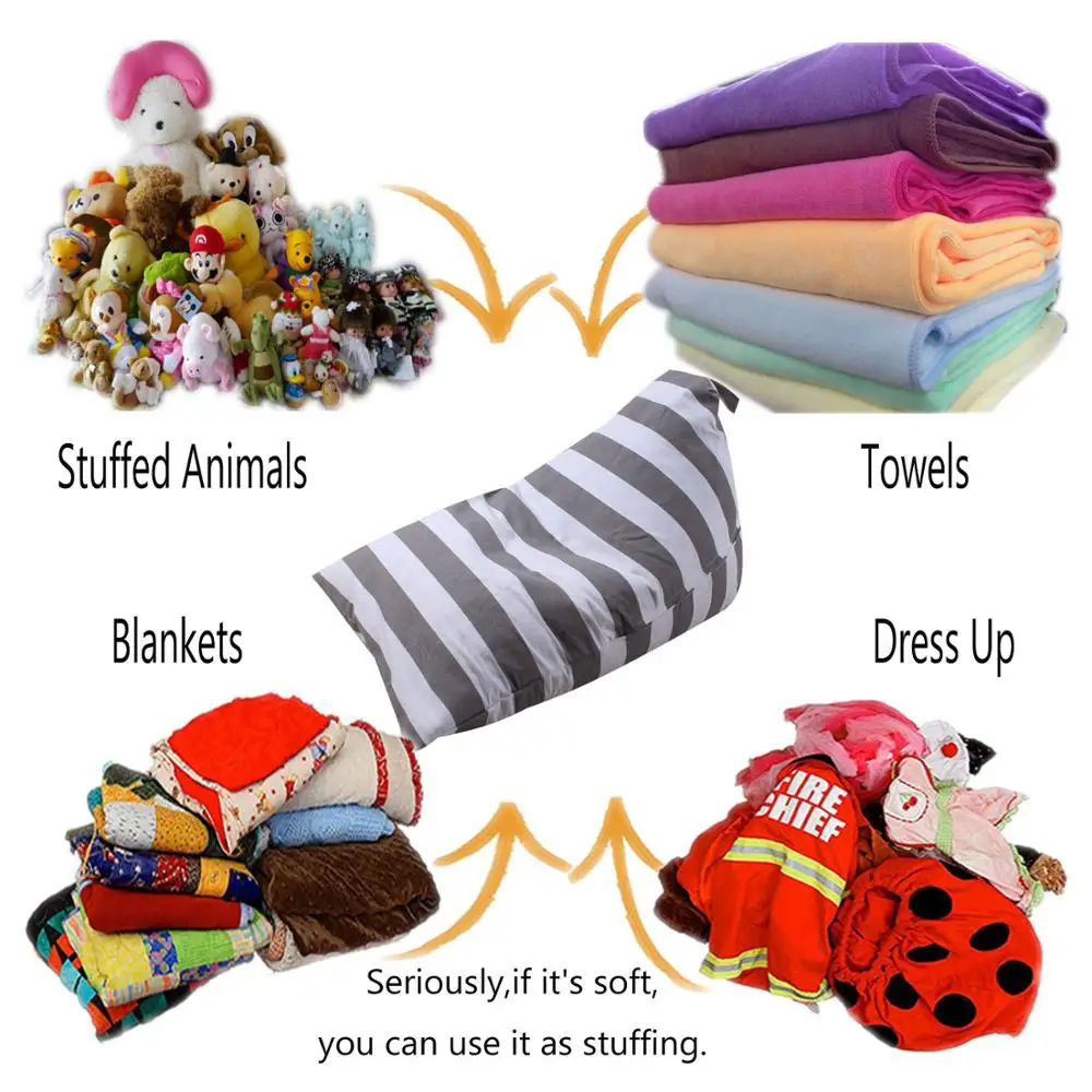 Мягкая сумка в виде бобов кресло диваны (только чехол) для детей и взрослых холст