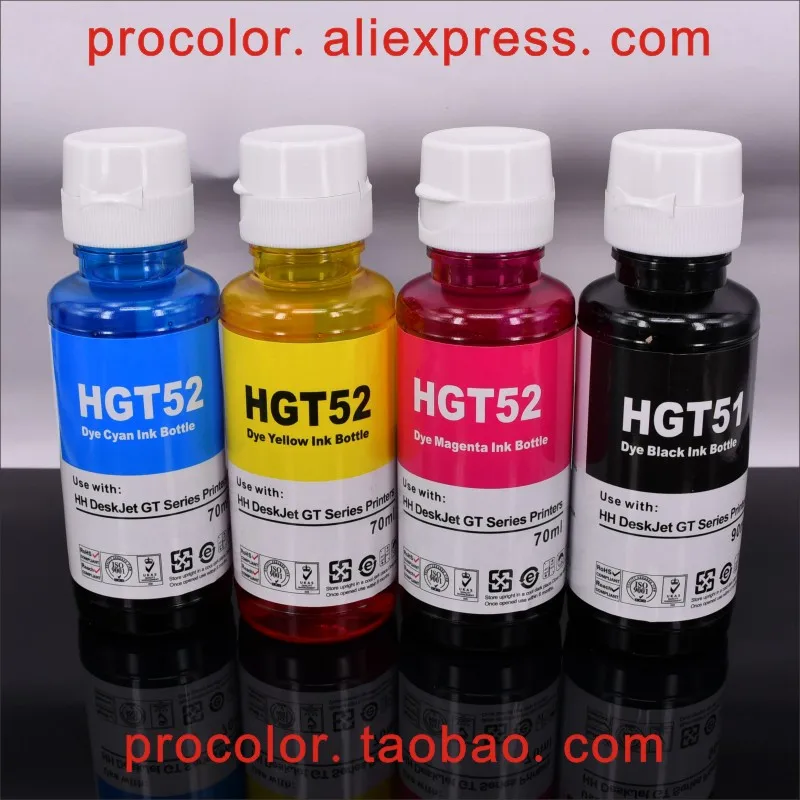 Original Ink Tank Ciss Refillable Dye Ink Refill Kit For Hp 30 31