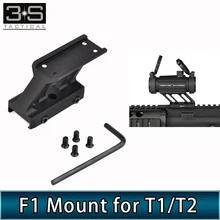 Крепление F1 для страйкбола T 1/T-1/T 2/T-2/TR02 Red Dot Fit Mil-spec Picatinny Rail Scope Mount Охотничьи аксессуары