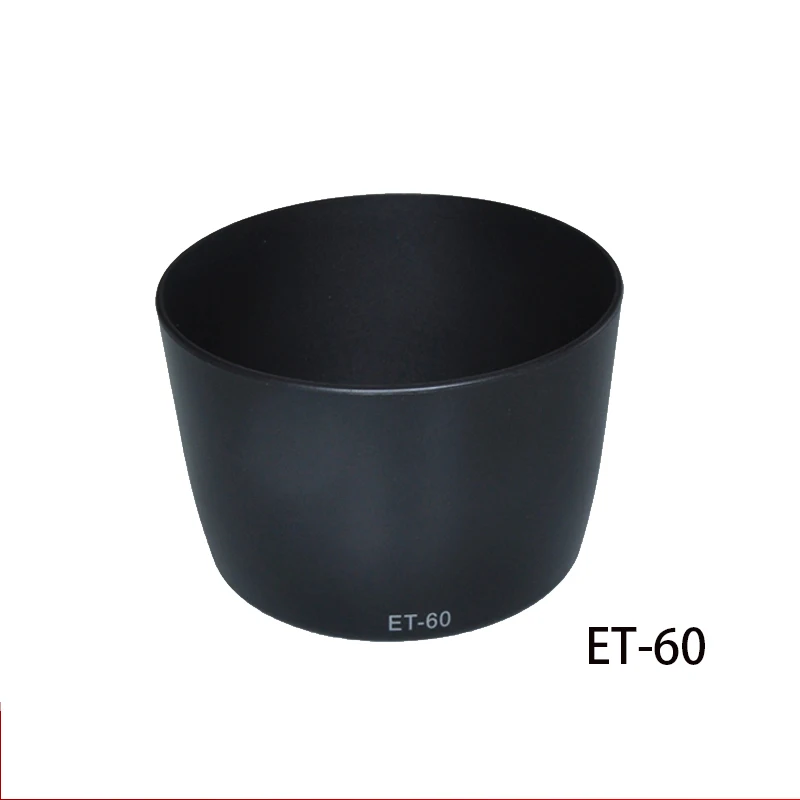 

BIZOE Camera Lens Hood ET-60 Canon 55-250 75-300II Lens 58mm SLR 1000D1100D1200D1300D Camera Accessories Reverse Button Hood