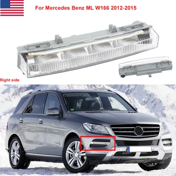 

MagicKit Daytime Running Light Fog Lamp 2049065501 for Benz W166 X204 GLK250 ML550 ML250
