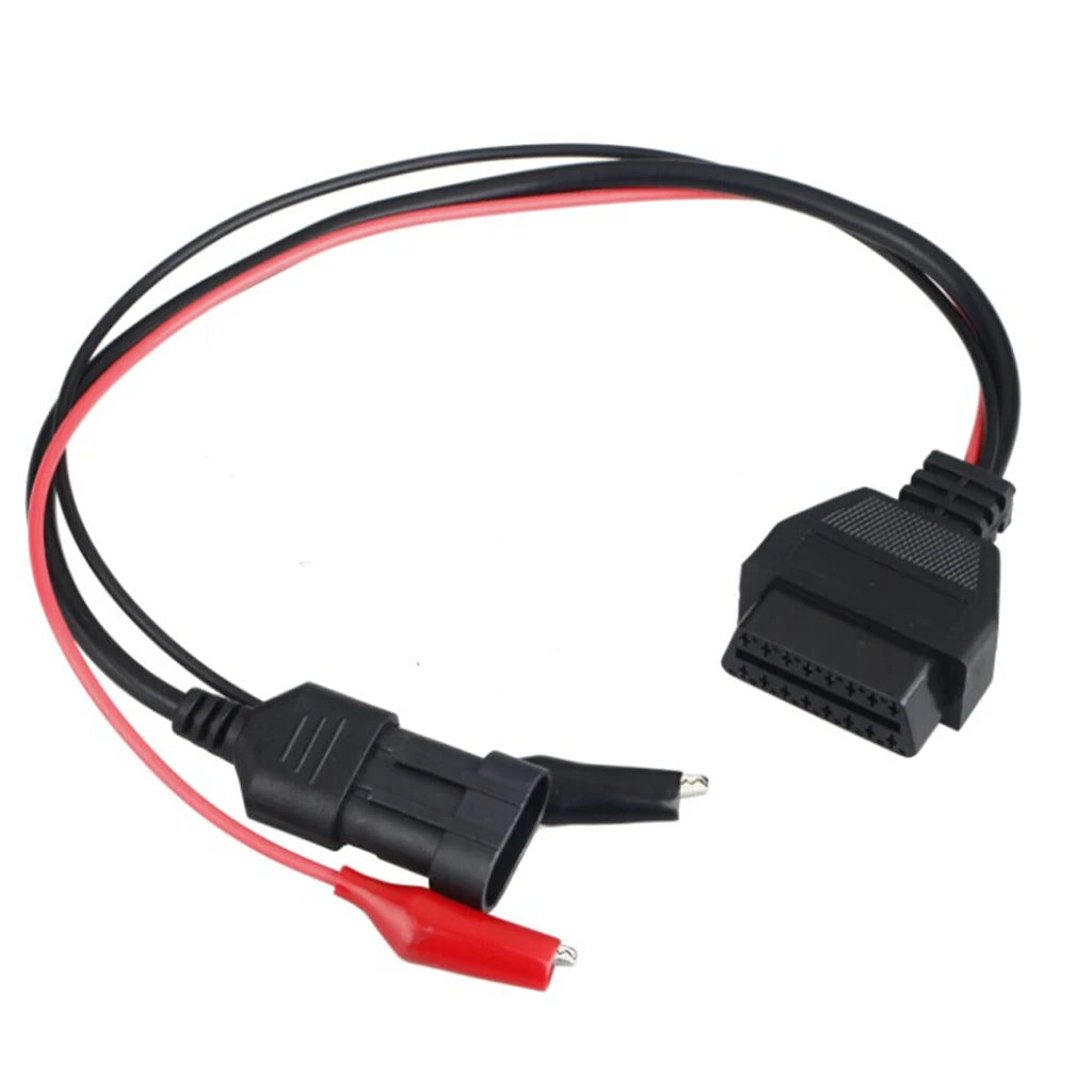 1 Pcs Diagnostic Extender 16Pin To 3Pin OBD2 Car Engine Fault Code Reader For  Fiat Lancia Alfa Etc