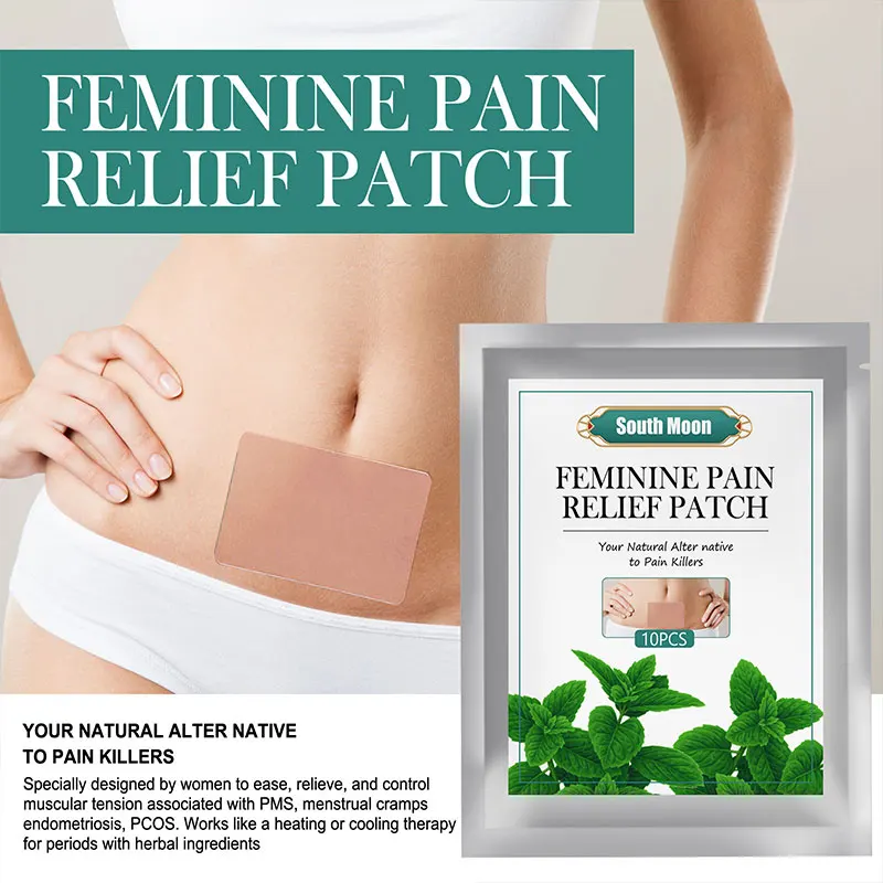 10/30Pc Women Period Pain Relief Heating Patch Dysmenorrhea Warming Medical Plaster Menstrual Cramp Menalgia Sticker Health Care