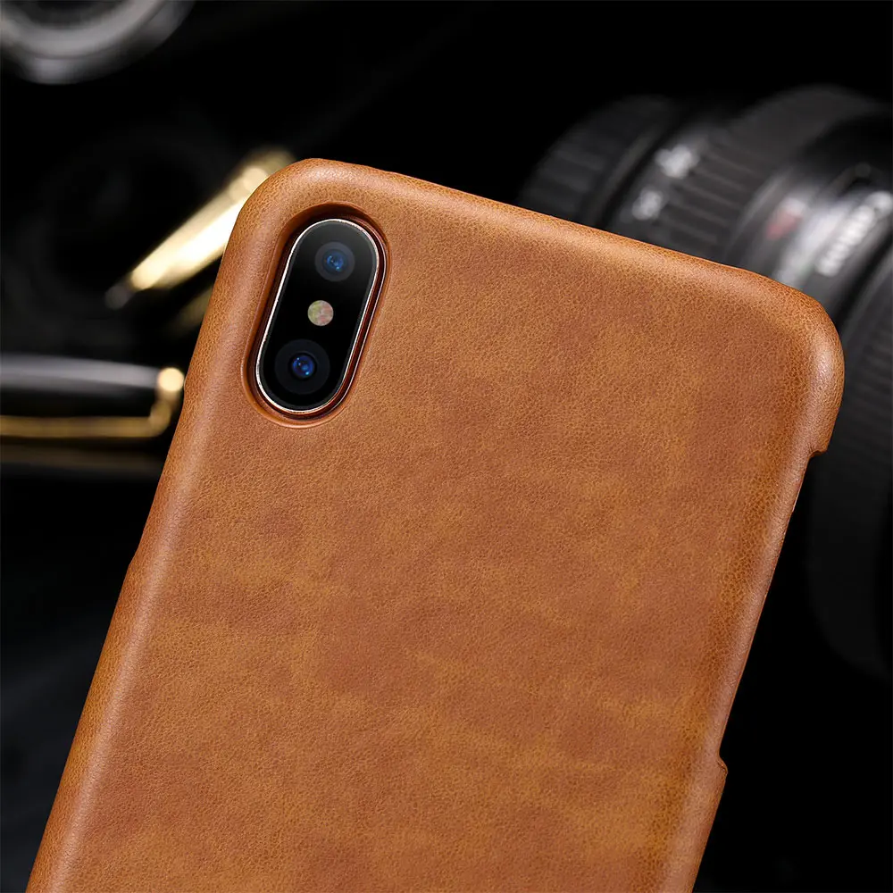 KISSCASE Kontrast Farbe Fall Für iPhone 7 8 Plus 6 6s Plus Dünne PU Leder Fall Für iPhone XR X XS X